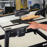 Trend Mesa fresadora de sobremesa portátil 230 V EU, para trabajos de carpintería, muebles, modelado y moldeado, CRT/MK3/EURO