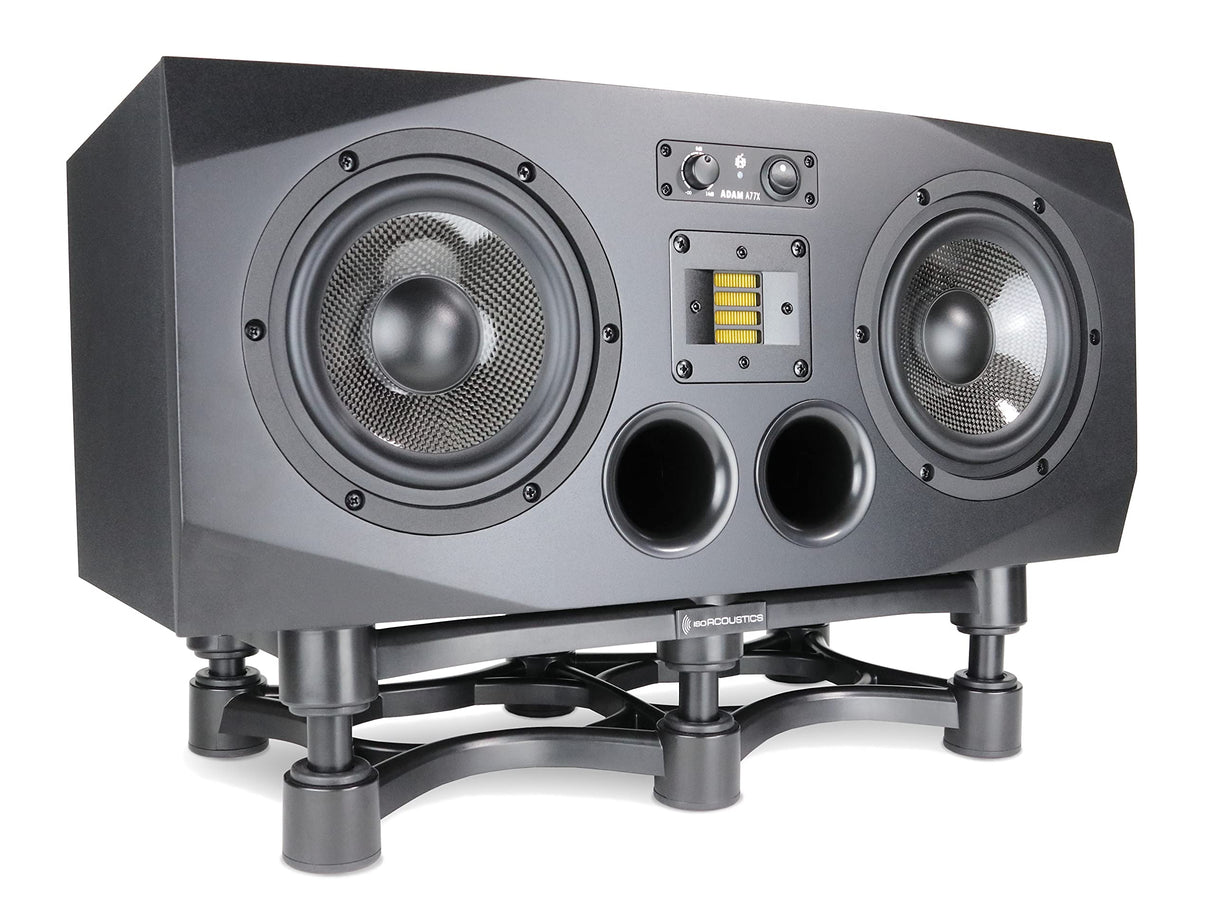 IsoAcoustics ISO-Stand Series Speaker Isolation Stands with Height & Tilt Adjustment: Iso-430 (43 x 23 cm) Single