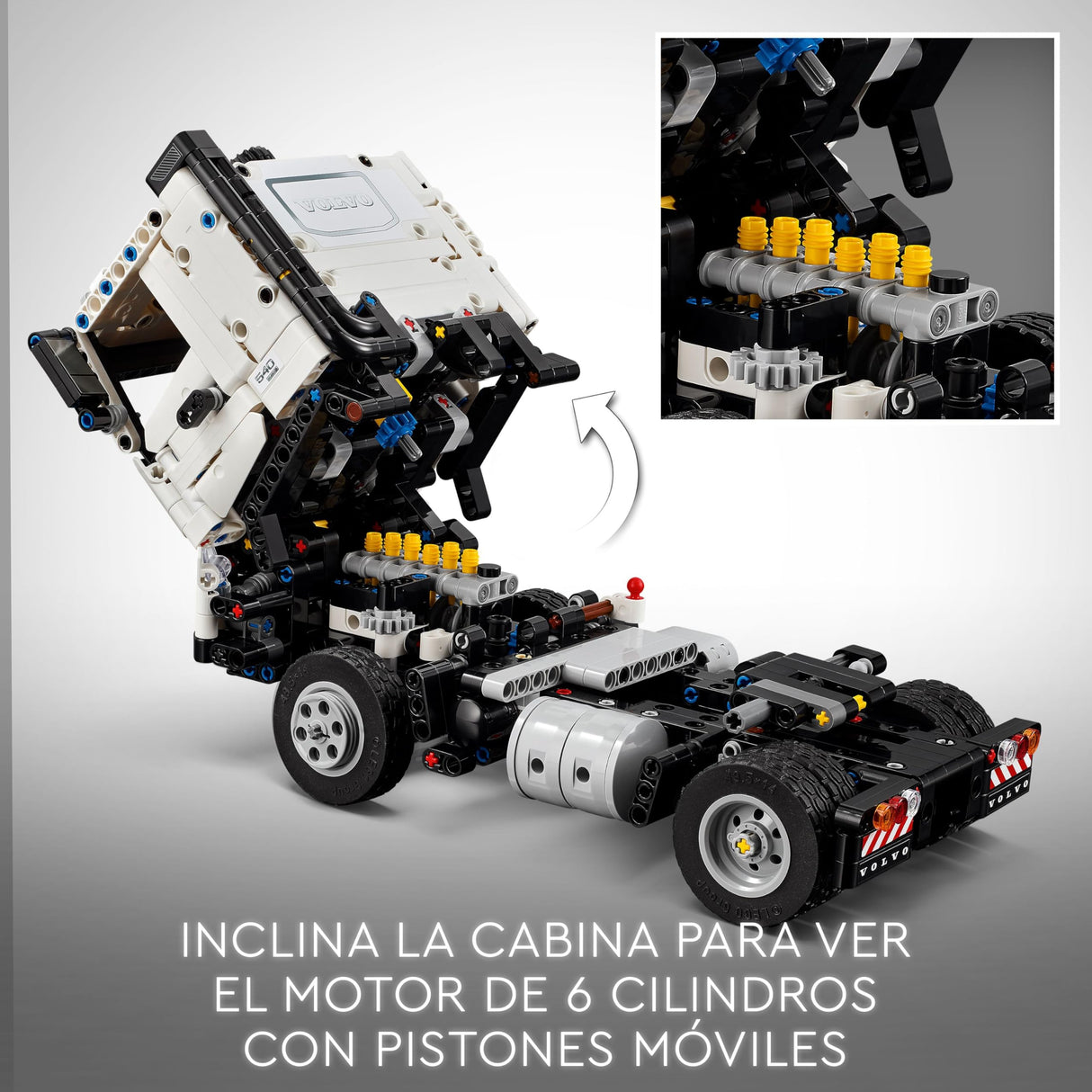 LEGO Technic Camión FMX y Excavadora Eléctrica EC230 Volvo Vehículos de Juguete, Regalo para Niños y Niñas de 10 Años o Más Aficionados al Motor y Las Obras, Decoración de la Estantería 42175