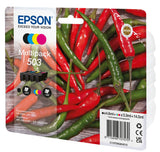Epson Tinta Original Multipack 4 Colores 503 - Cartucho Negro, Cian, Magenta y Amarillo en Tamaño Estándar