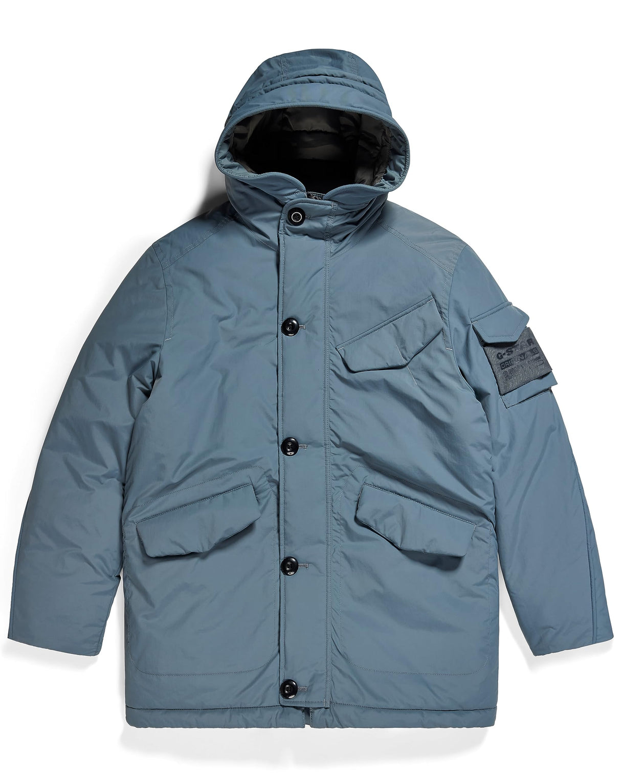 G-Star Para Hombre Parka Vodan Padded Hooded, Gris (axis D22713-D419-5781), XL