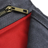 KOTAI | Bolsa Enrollable para Cuchillos de Chef de Cuero | 8 Ranuras para 7 Cuchillos y un Acero para bruñir | Hule Ultra-Resistente | Asas y Correas de Cuero | Bolsillo con Cremallera | Hecho a Mano