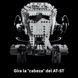LEGO Star Wars 75417 Caminante AT-ST - Kit de Maquetas para Adultos - Figura Articulada de la Colección UCS con Minifigura y Placa Informativa - Regalo para Hombres y Mujeres Fans