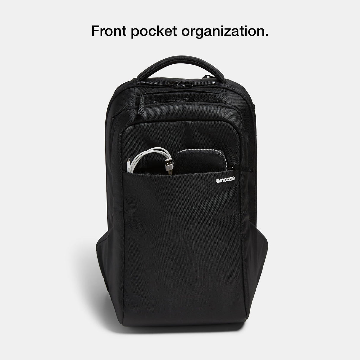 Incase, ICON Backpack Unisex adulto, Negro, Talla única