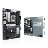 ASUS PRIME B650-PLUS - Placa base AMD B650 ATX (DDR5, PCIe 5.0 M.2, 2.5Gb Ethernet, DisplayPort, HDMI, SATA 6 Gbps, USB 3.2 Gen 2, Gen 1 Tipo C frontal, BIOS FlashBack, USB4, Aura Sync)