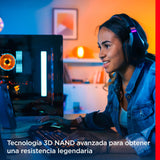 SanDisk Ultra 3D SSD 4 TB SATA 2.5", 3D NAND Technologie, n-Cache 2.0 Technologie, con hasta 560 MB/s, Negro