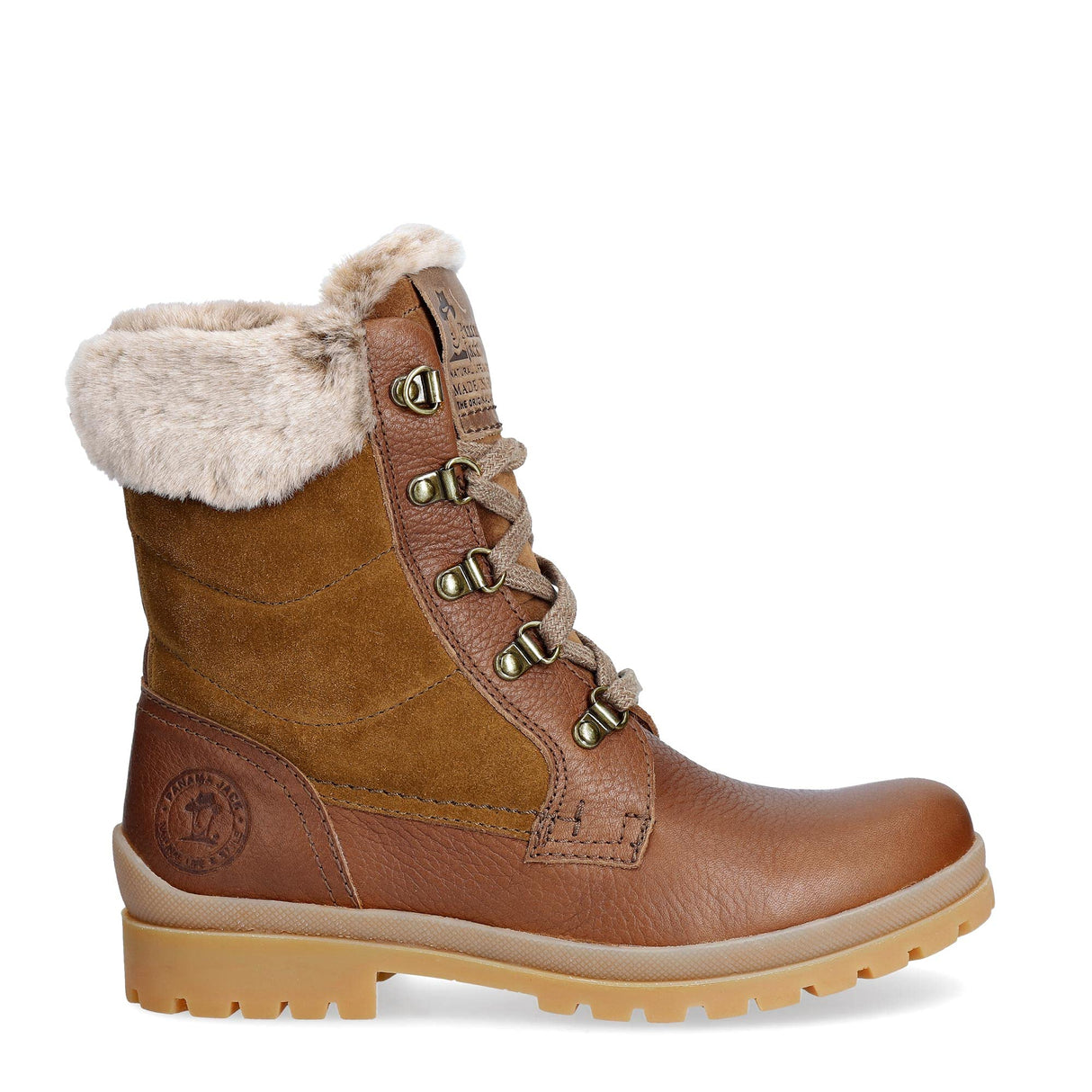Panama Jack Tuscani, Botas Militar Mujer, Marrón (Cuero B1), 38 EU
