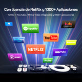WOLFANG 28000 Lúmenes Proyector Portátil 【Netflix Oficial & Autofocus/Keystone】, Mini Proyector 4K con Bluetooth 5.2 y WiFi 6, Proyector Inteligente con Soporte de 180° para Pantalla de 300"