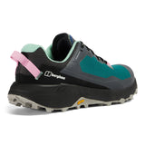 Berghaus Zapatos Revolute Active para Mujer, Negro/Turquesa, 38