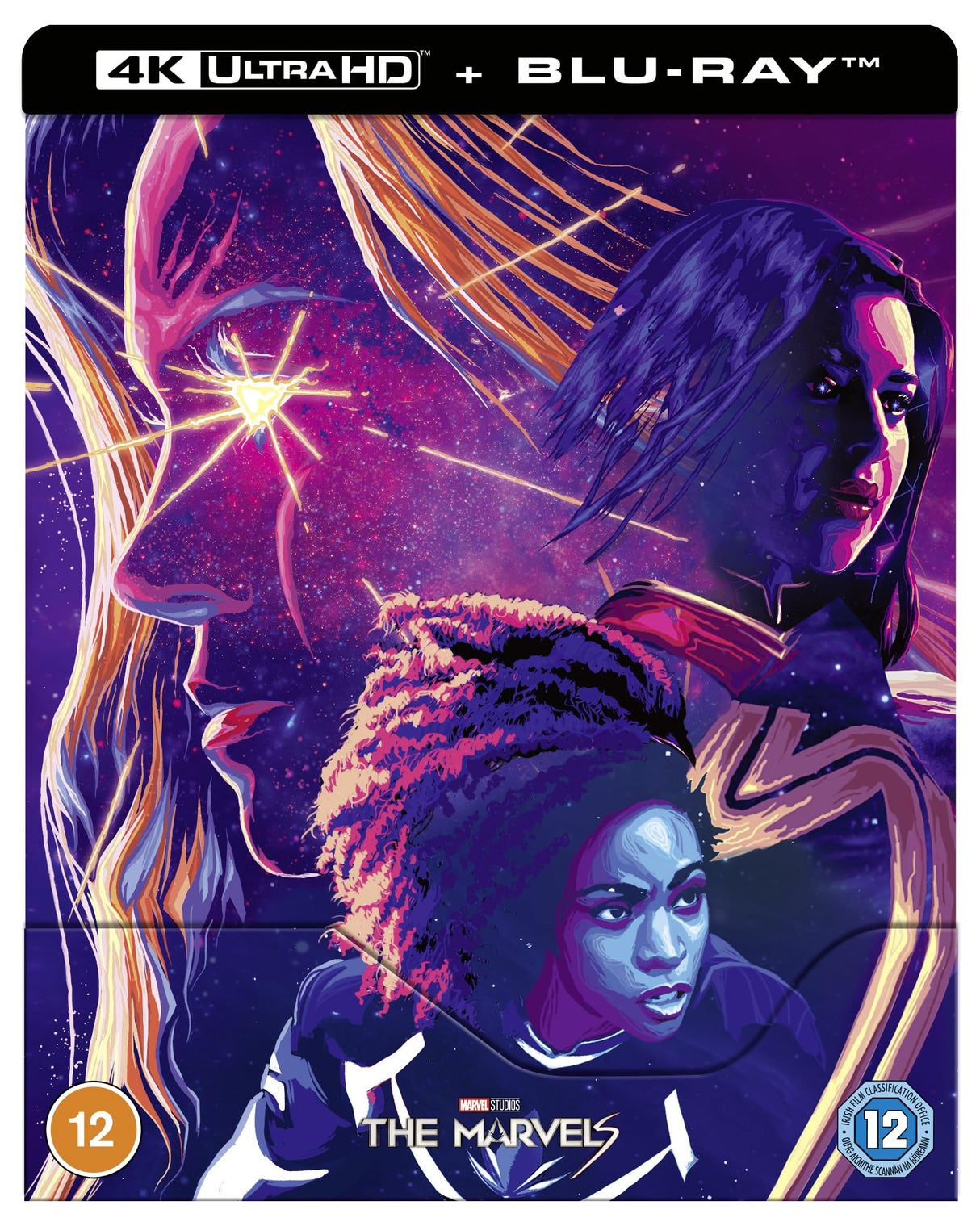 Marvel Studio's The Marvels Steelbook 4K Ultra HD [Blu-ray] [Region Free]