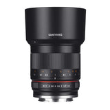 Samyang CSC-Mirrorless - Objetivo fotográfico para Fuji X (50mm F1.2 AS UMC CS), Negro