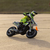 LOSI 1/4 Promoto-SM FXR Supermoto Moto teledirigida RTR con Volante Stabi Amortiguador 3 Modos de conducción sin escobillas Cadena Embrague Incluye batería y Cargador