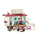 Schleich 72205 Acampada con la Caravana, a Partir de 5 años, Horse Club - playset, 73 x 23 x 23 cm