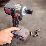 Ingersoll Rand Atornillador de Impacto de Batería Kit W3151, Herramienta Inalámbrica 1/2" con 20 V, Llave de Impacto Ligera y Compacta