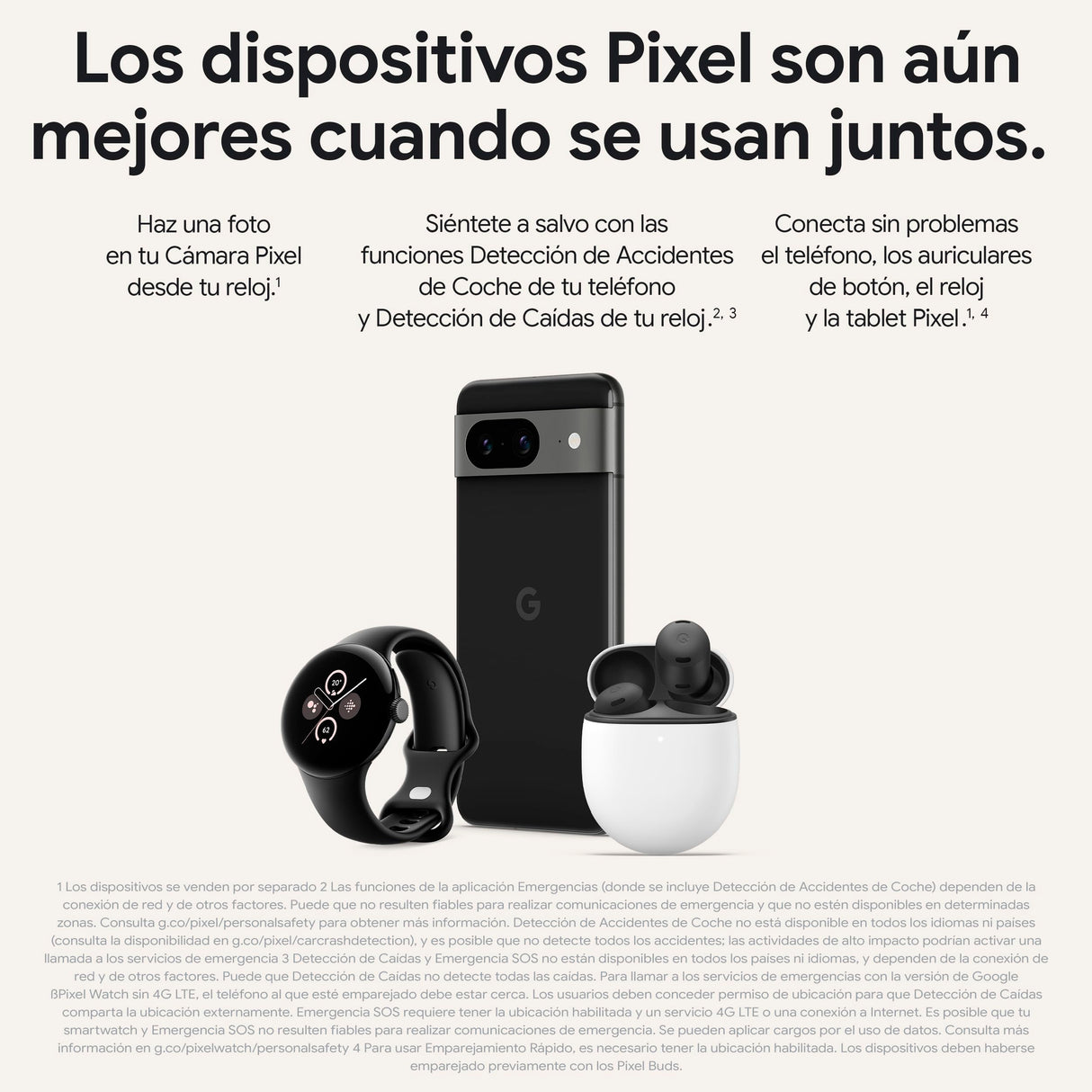 Google Pixel 8 - Smartphone Android libre con Cámara Pixel avanzada, batería con autonomía de 24 horas y potentes funciones de seguridad - Rosa, 256GB