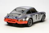 Tamiya 911 58571 Porsche Carrera RSR Martini TT-02, Multicolor, Länge 457 mm, Breite 12, Höhe 5 Zoll (58571-000)