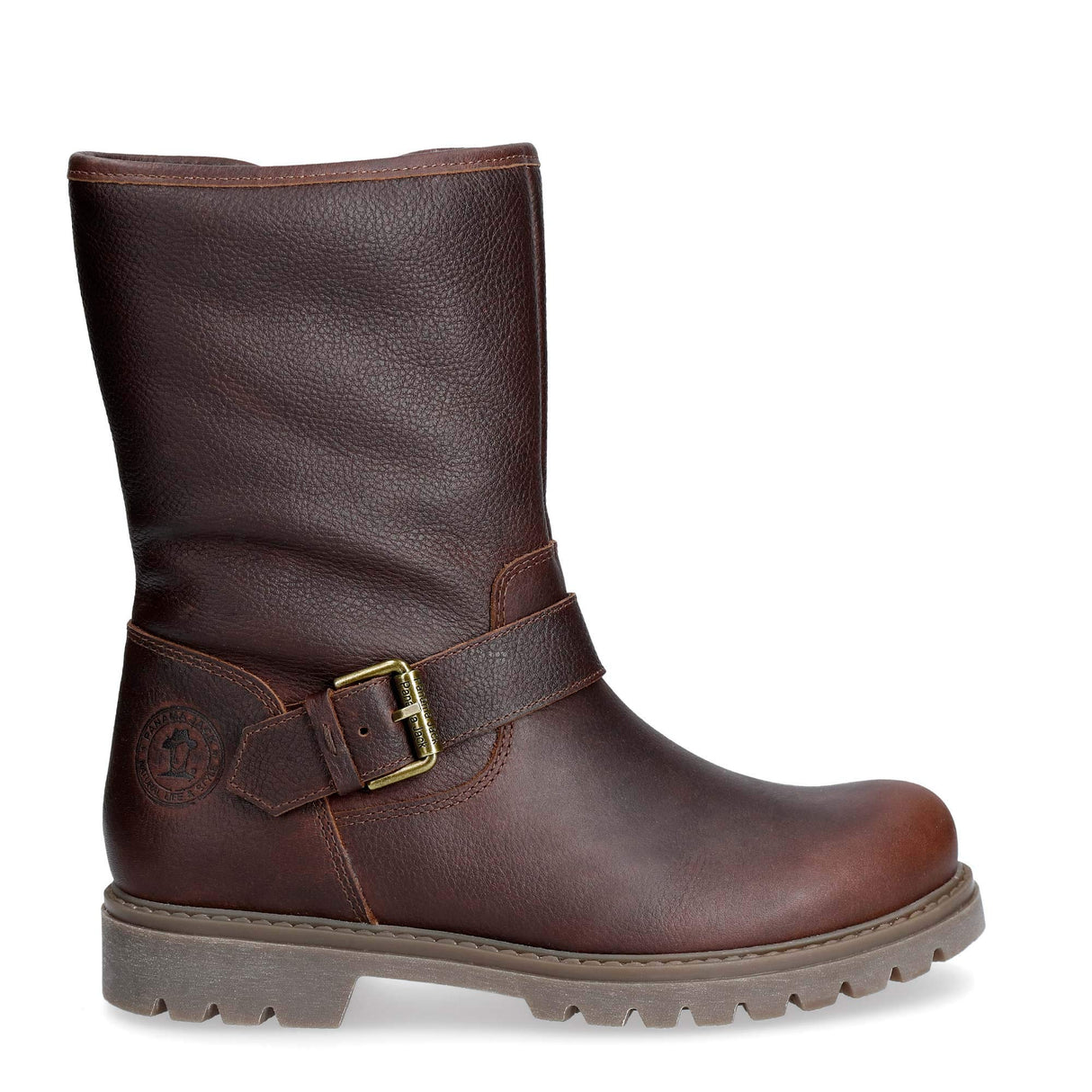Panama Jack PT180071 Mujer Botas Estilo Motero, Marrón (Castaño B23), 38 EU