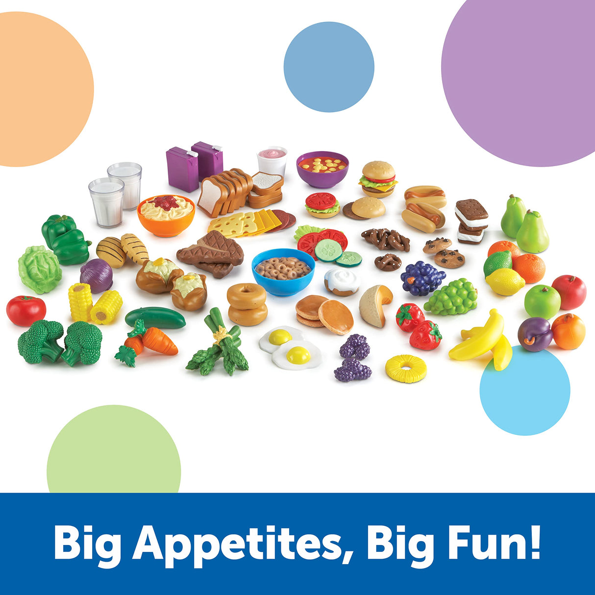 Learning Resources Set de Comida de Juguete para el Aula New Sprouts