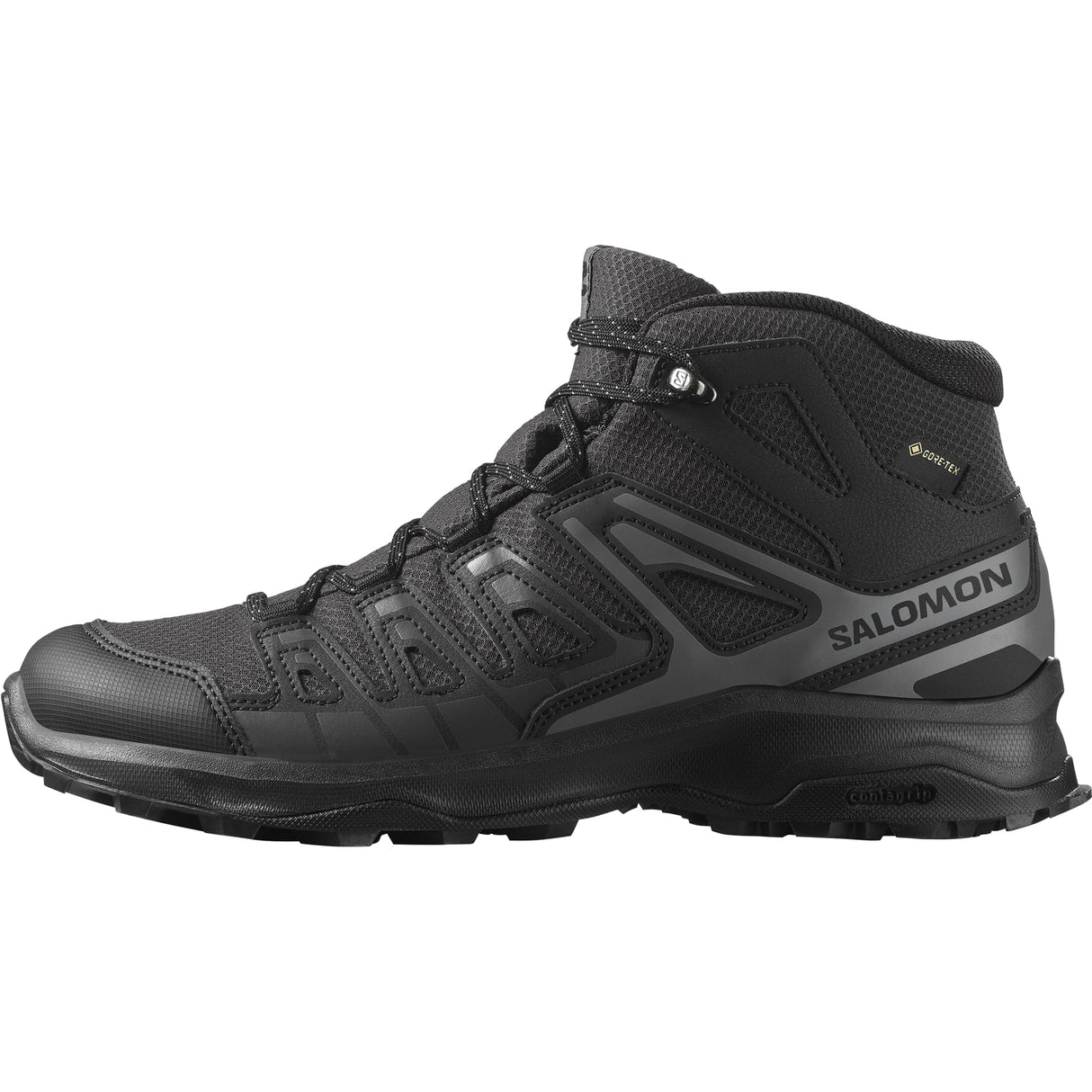 Salomon hombre Extregra MID GORE-TEX, zapatillas de senderismo versátiles y cómodas, perfectas para excursiones en aventuras al aire libre, PHANT, 42