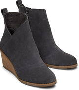 TOMS Sutton, Botas Cortas al Tobillo Mujer, Ante de Hierro Forjado, 38 EU