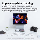 Kensington StudioDock Soporte Ajustable iPad Pro 11 y iPad Air 2020+, Conexión Magnética, Cargador Rápido para iPad, iPhone y AirPod (K34031WW)