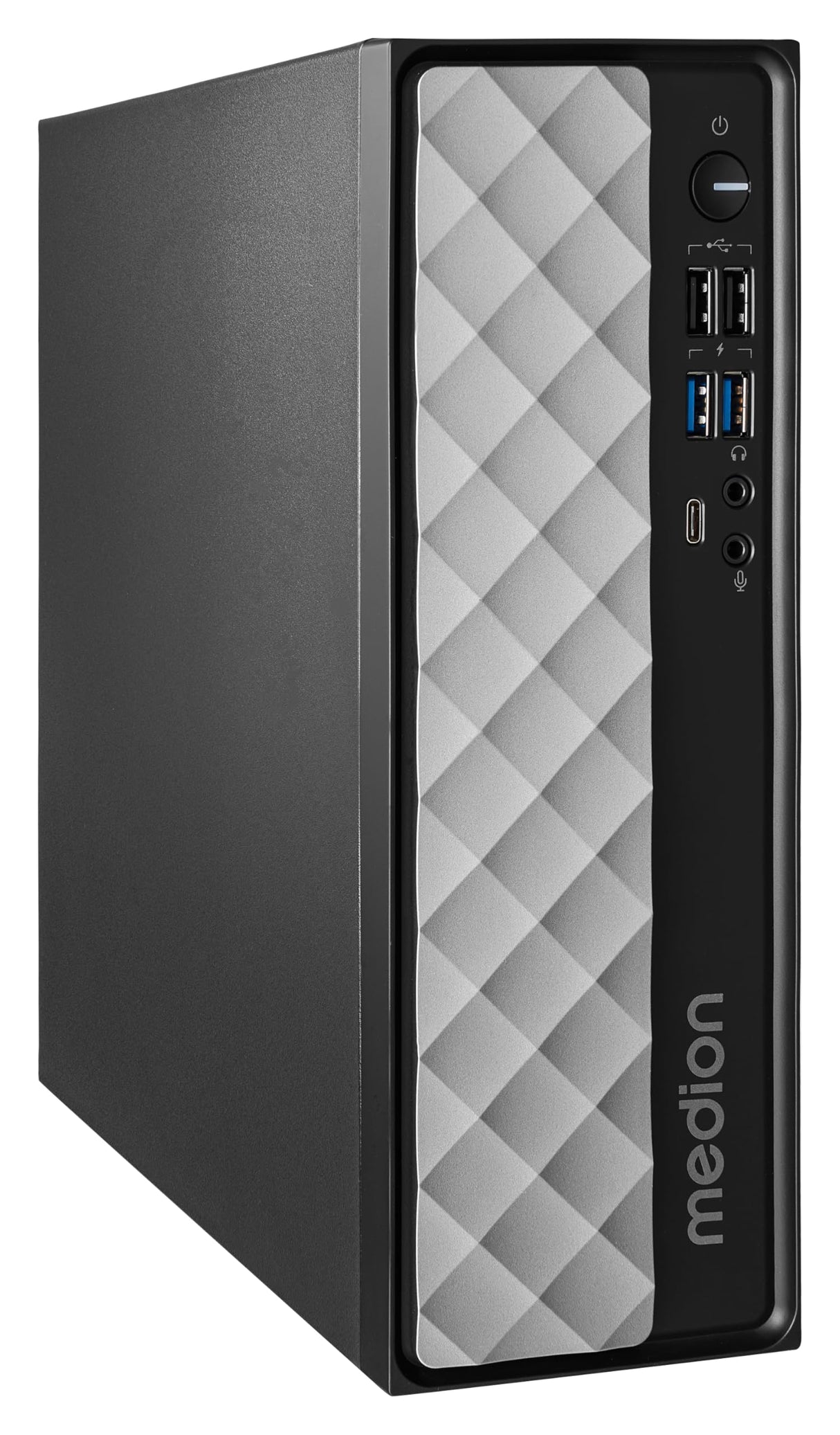 MEDION PC Sobremesa T80. Intel Core i5-12450H. 16GB RAM. 512GB SSD. Wi-Fi 6E. Windows 11. Diseño Potente. Color Negro. MD35423., Incluye Programa de Fiabilidad