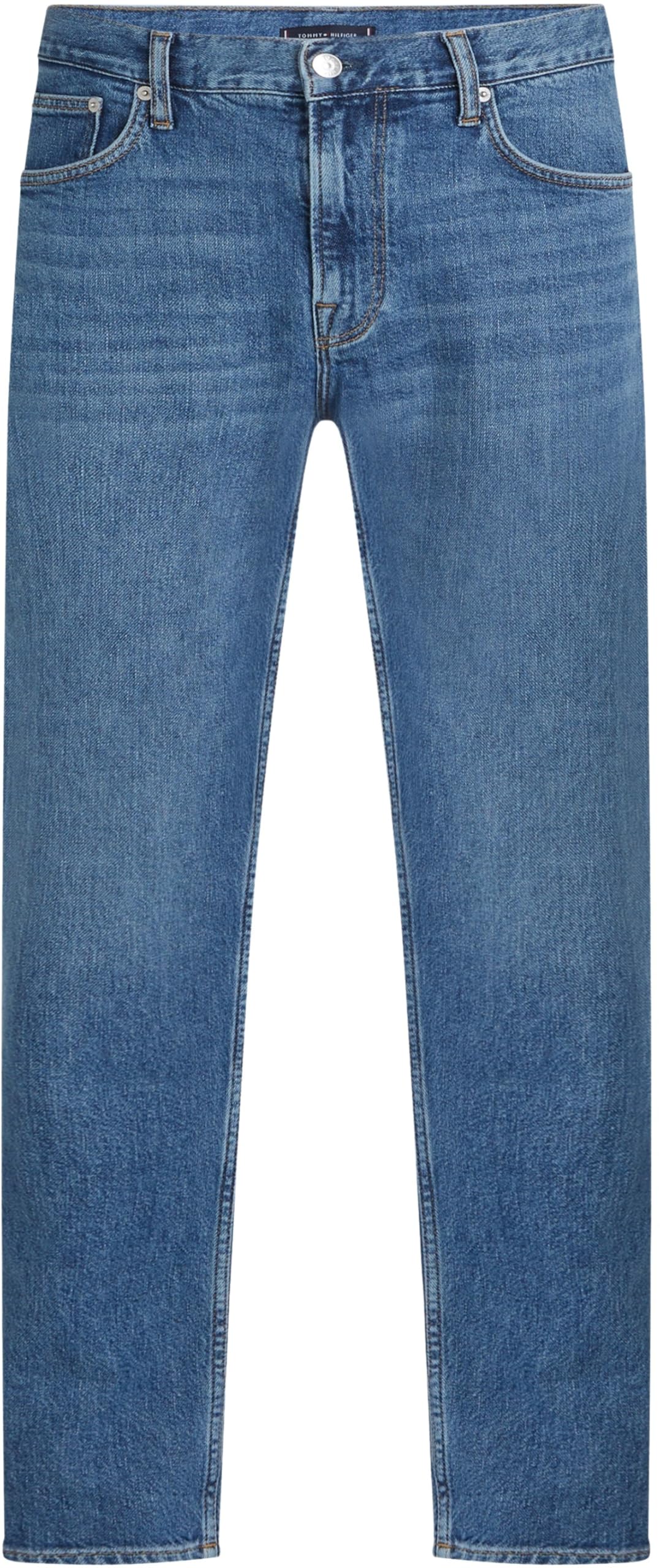 Tommy Hilfiger Vaqueros Hombre Tapered Roger Indigo Tapered Fit, Azul (Roger Indigo), 36W/34L