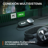 SteelSeries GameDAC Gen 2 (Xbox) amplificador de audio de alta resolución - ESS Sabre Quad-DAC - Cancelación de ruido por IA - Audio espacial 360° - Certificado de alta resolución - PC, Xbox, PS5, PS4