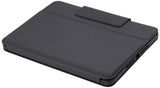 Logitech Rugged Folio para iPad (7.ª, 8.ª y 9.ª generación) Funda con teclado protectora, Disposición QWERTY Italiano - Negro