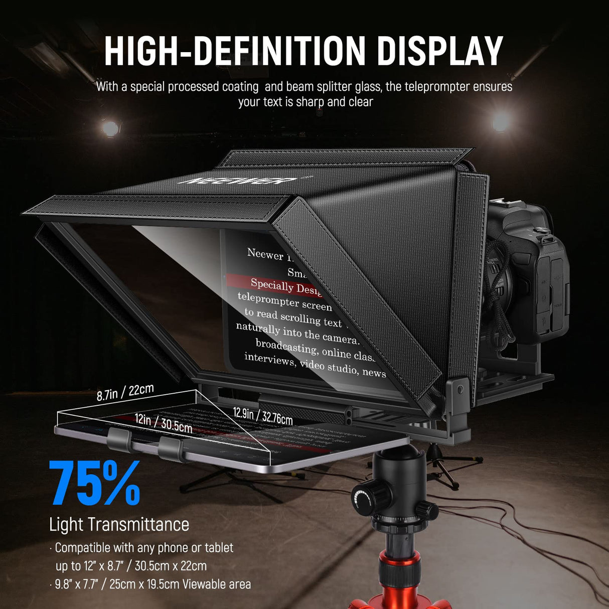 NEEWER Q200 Batería Rpuesto, Paquete de 14,8V/3200mAh Batería Iones Litio Recargable Solamente Q200 Luz Estroboscópica Flash Exterior para Fotografía Exterior, NB-Q200