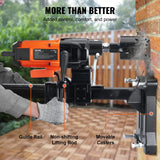 VEVOR Taladro de Diamante Diámetro Máximo de 26 cm Máquina Perforadora de Diamante Profundidad de 60 cm Taladradora Diamantina Húmeda 2500 W 750 rpm para Agujeros Construcción de Hormigón Armado