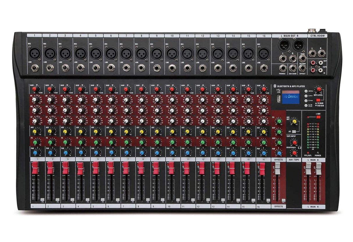 Mezclador microfónico 16 canales