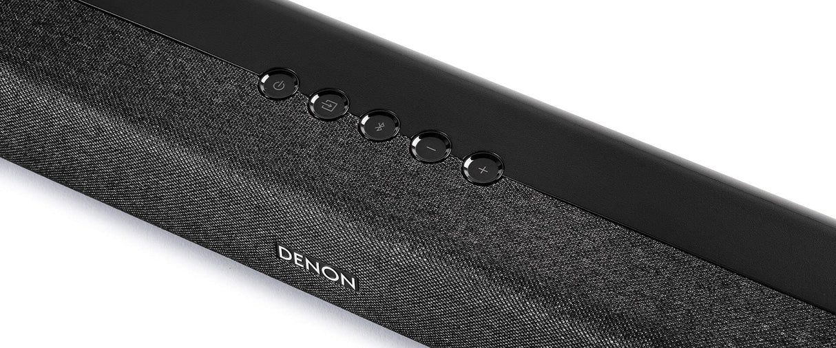 Denon Barra de Sonido DHT-S416 2.1 TV con subwoofer inalámbrico, Google Chromecast Integrado, WiFi, Bluetooth, Dolby Digital, HDMI ARC, Entrada óptica