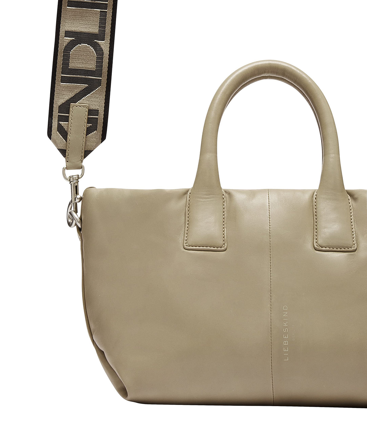 Liebeskind Puffy Chelsea, S Mujeres, Gris francés-8253, Small
