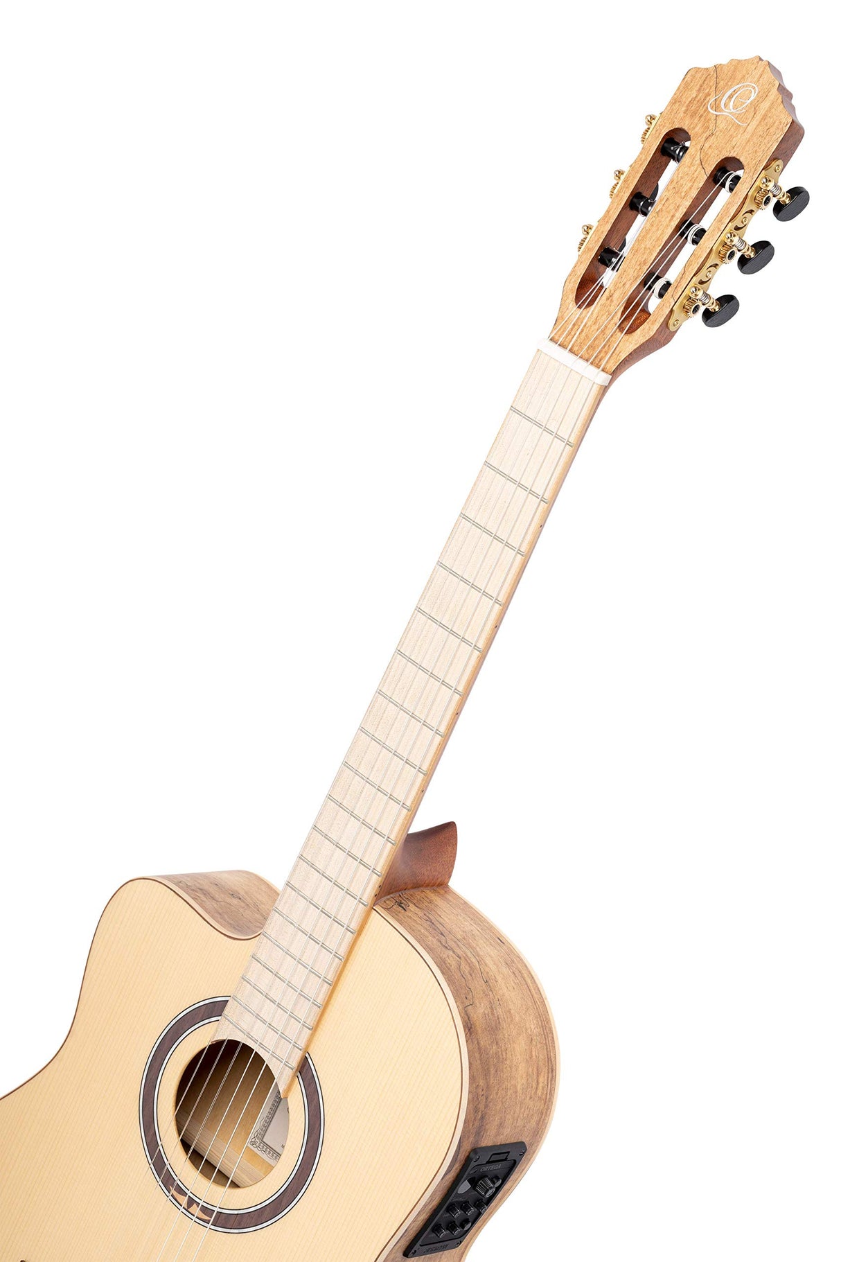 ORTEGA Thomas Zwijsen Signature TZSM-3-L - Guitarra de concierto, 6 cuerdas, incluye funda blanda