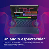 Lenovo Yoga Slim 7X – Ordenador Portátil Copilot+ PC,14.5" 3K OLED Táctil (Qualcomm SD X1E78100, 32GB RAM, 1TB SSD, Windows 11 Home, Wi-Fi 7) Azul, QWERTY Español - Incluye Ratón Inalámbrico y Funda
