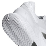 adidas Defiant Speed 2 Tennis Shoes, Zapatillas de Tenis Hombre, Cloud White/Core Black/Grey One, 40 2/3 EU