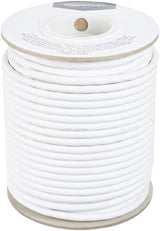 Amazon Basics Cable para altavoz, calibre 12, cobre libre de oxígeno al 99,9 %, 61 m, Blanco