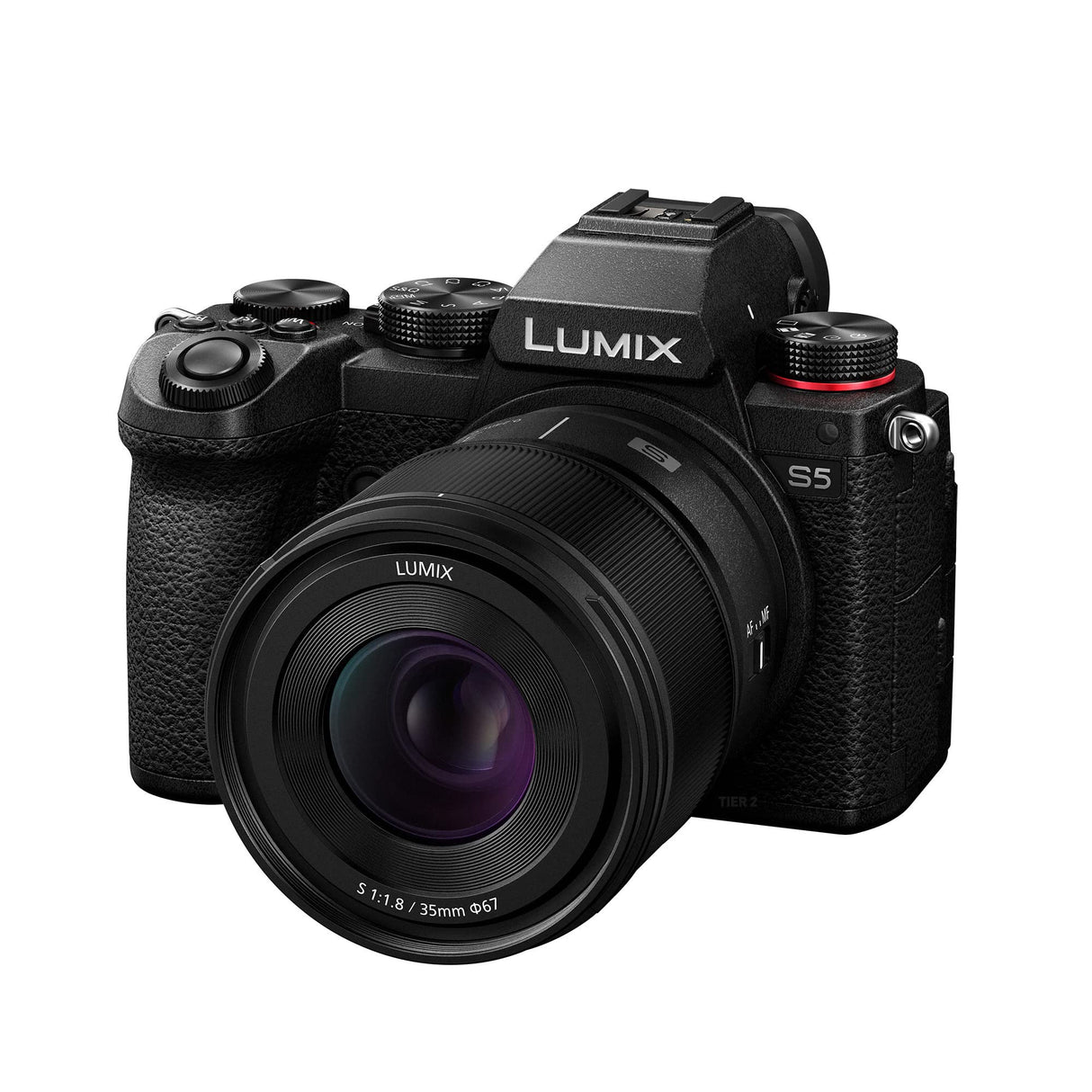Panasonic Lente de cámara LUMIX Serie S, Lente Intercambiable de Montura L F1.8 de 35 mm para cámaras Digitales de Marco Completo sin Espejo, S-S35