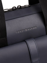 Tommy Hilfiger Maletín para portátil Hombre Foundation con correa para hombro, Azul (Space Blue), Talla Única