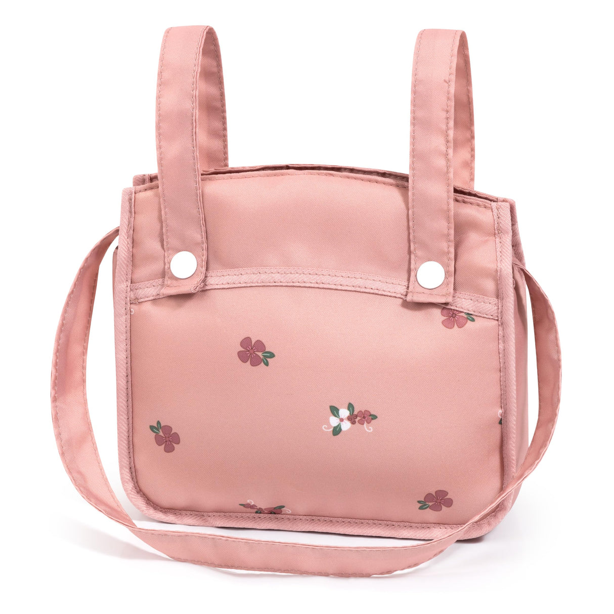 Bayer Design 17026AA Cochecito de muñeca Xeo, Carro para muñecos, Bolsa, Convertible, Regulable en Altura