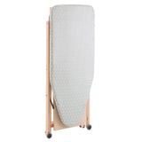 Arredamenti Italia Stirocomodo (621)- Tabla de Planchar Plegable, Hecha en Madera de Haya Maciza, Ajustable 4 Alturas 84-88 - 91-93 cm x 135 cm (Ancho), Acabado Natural