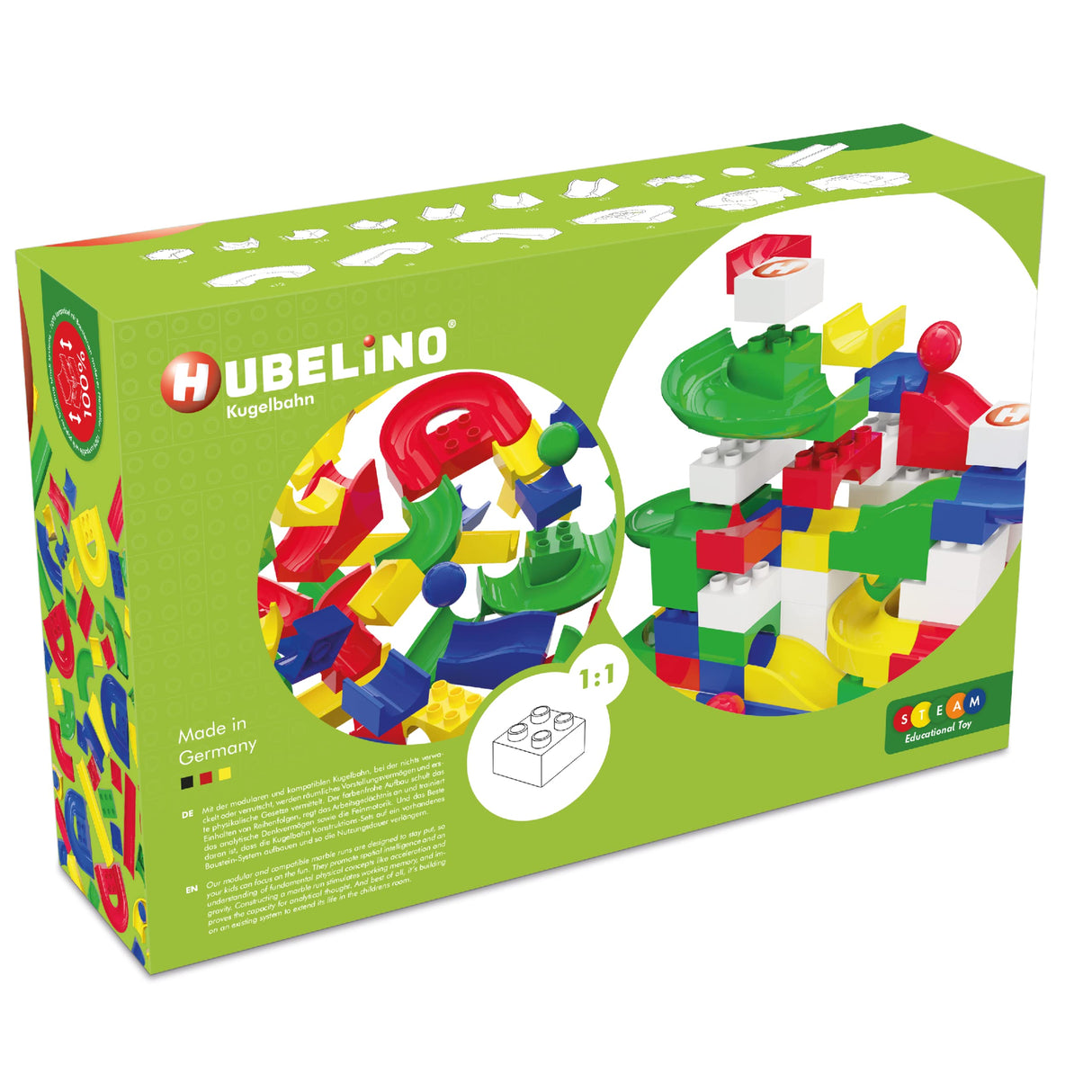 Juego de construcción, modelo 420381, de Hubelino. 128 piezas individuales, a partir de 4 años , color/modelo surtido