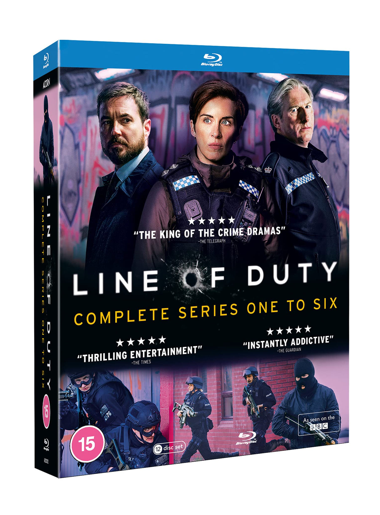 Line of Duty - Series 1-6 Complete Box Set [Blu-ray]
