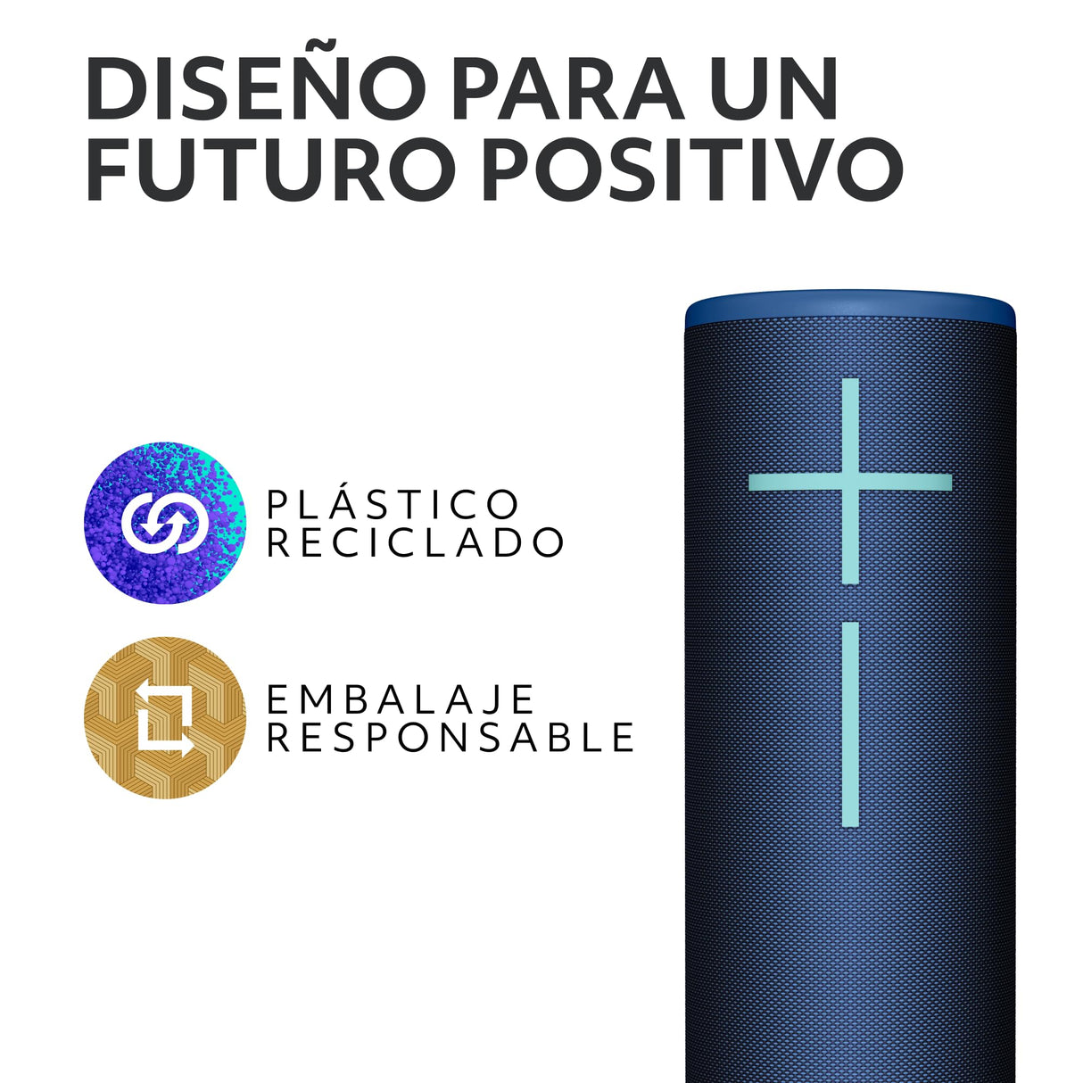 Ultimate Ears Boom 4, Altavoz Bluetooth portátil Resistente al Agua con Sonido de 360 Grados, inmersivo, nítido, Altavoz Flotante con 15 h de batería y Radio de acción de 45 m - Azul