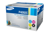 Samsung CLT-P4092C, SU392A, Negro, Cian, Magenta y Amarillo, Cartuchos Tóner Originales, Pack de 4, de 4.500 páginas, compatible con impresoras Samsung LaserJet Color CLP-310, CLP-315 y CLX-3170FN