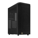 ASUS ProArt PA401, Chasis ATX con Panel de Malla, Compatible con GPU de hasta 314 mm, Dos Ventiladores de 160 mm, Bloqueo del Panel Lateral, Soporte para Fuente de alimentación extraíble