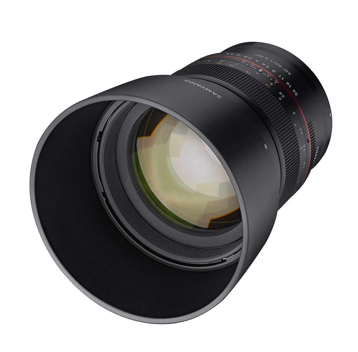 Samyang Lente telepoto de Alta Velocidad sellada para cámaras Canon R sin Espejo de 85 mm F1.4