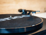 Lenco L-30BK Tocadisco - Tocadiscos (Tocadiscos de Tracción Por Correa, Semiautomático, Negro, 33.45 Rpm, Corriente al terna, 410 mm )