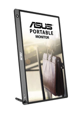 ASUS Monitor portátil inalámbrico USB ZenScreen GO MB16AWP: 15,6", IPS, USB tipo C, mini-HDMI, Batería integrada, Antiparpadeo, Luz azul de baja intensidad, Rosca para trípode. 250cd/m². Negro